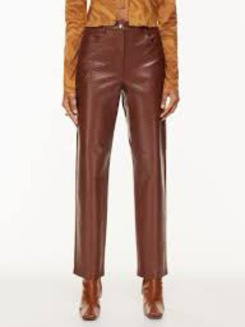 Aritzia Melina Faux Leather Pants